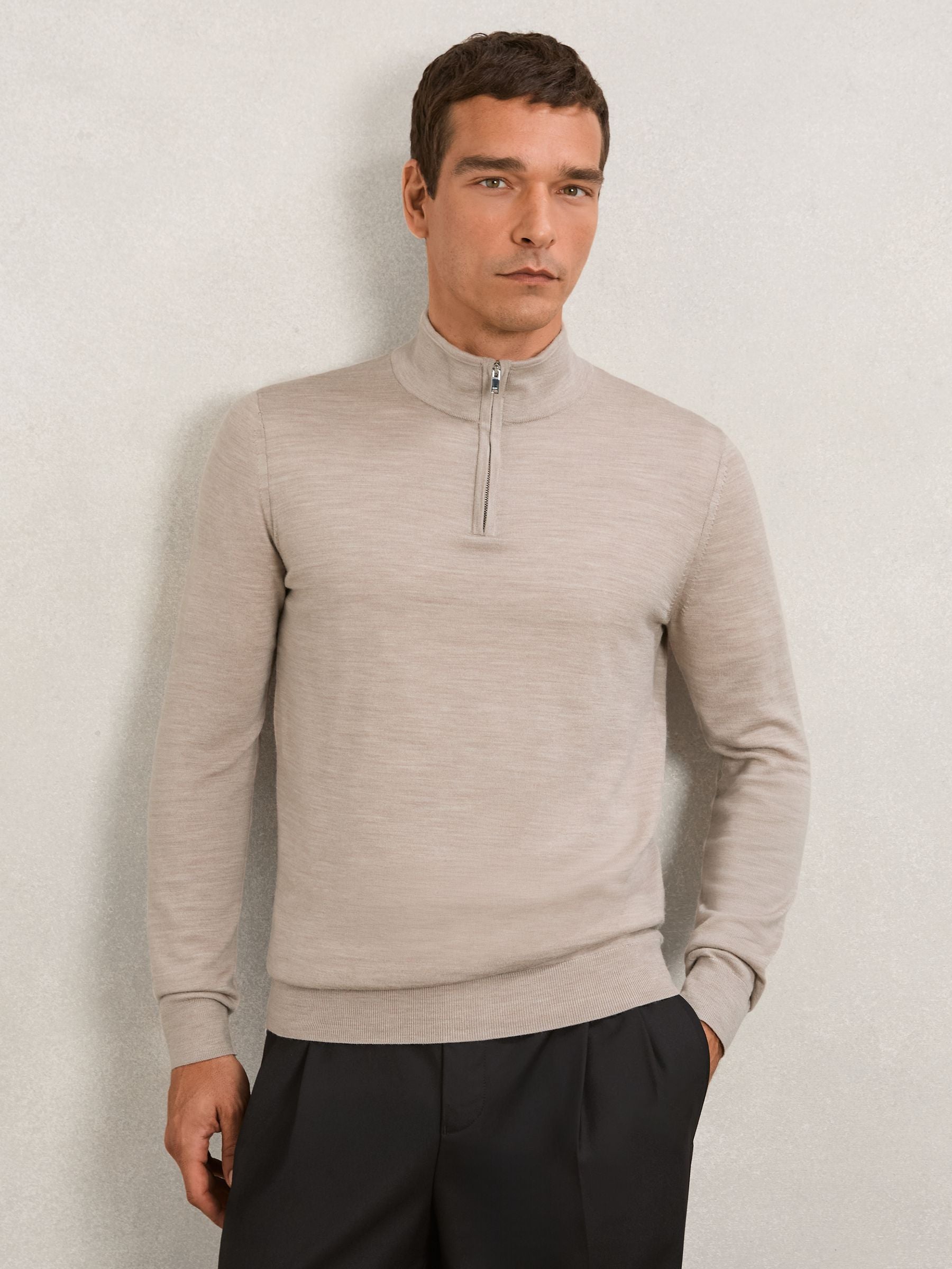 Riviera Half Zip Oat