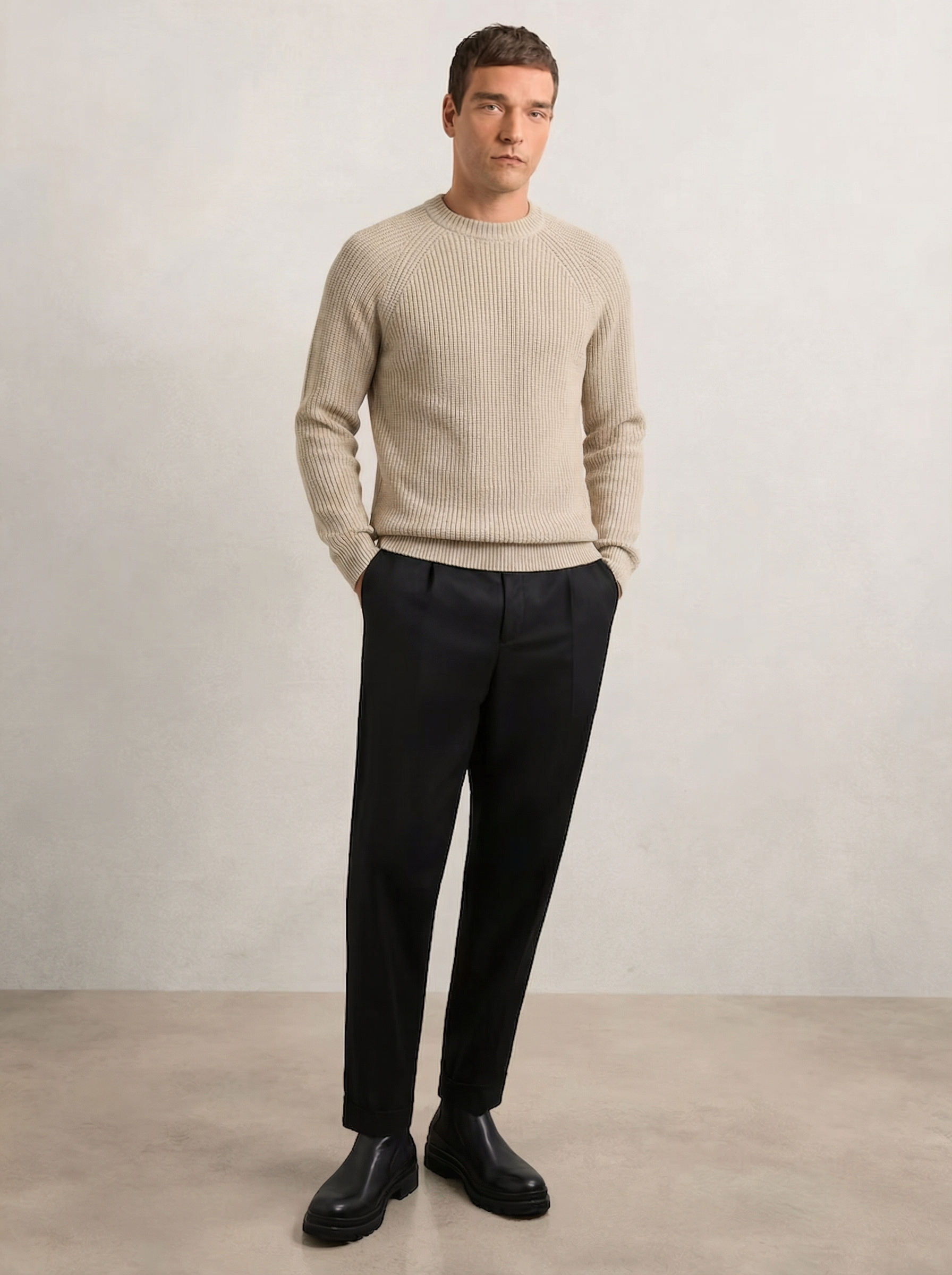 Fisherman Crewneck Sweater