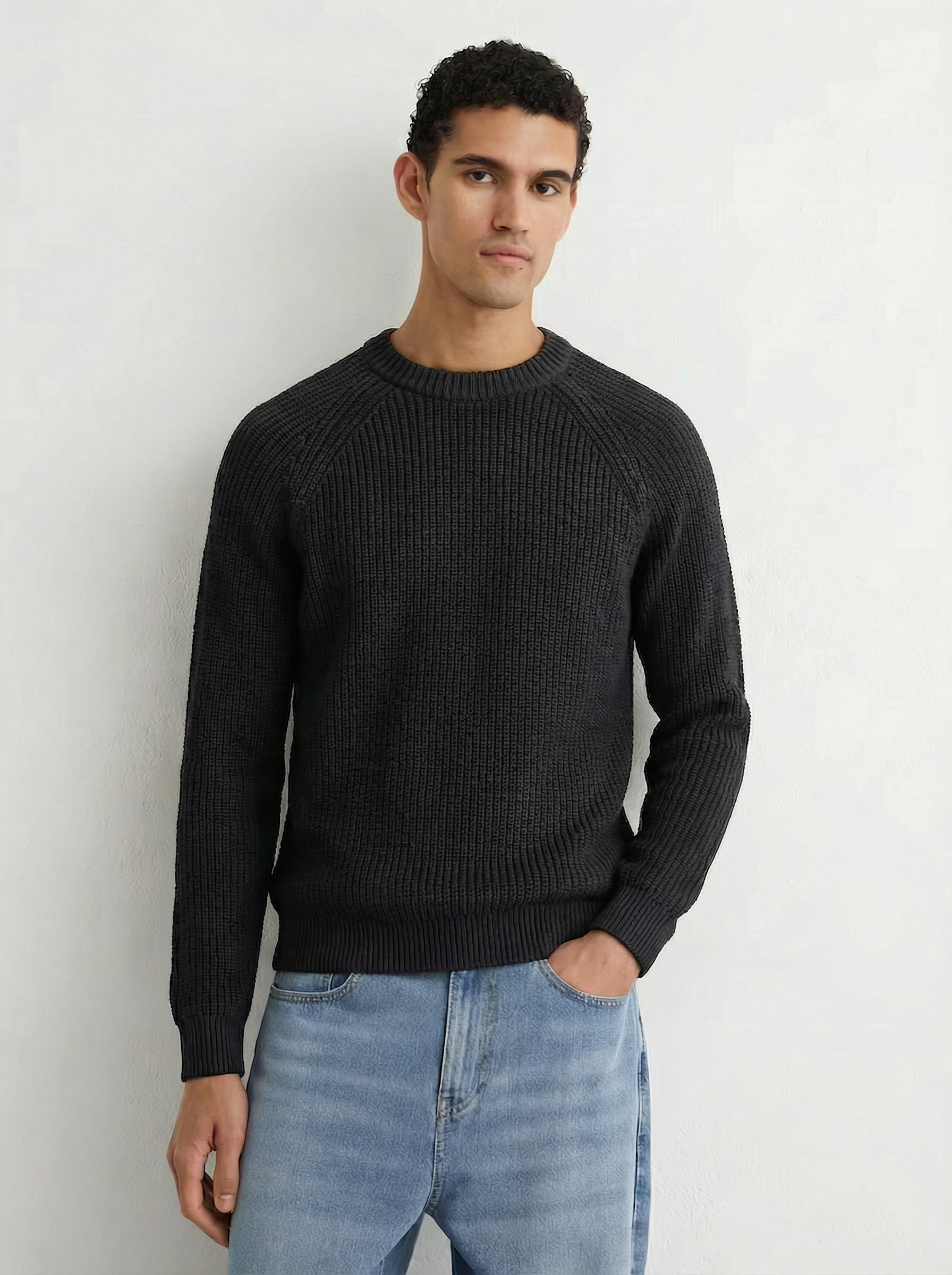 Fisherman Crewneck Sweater